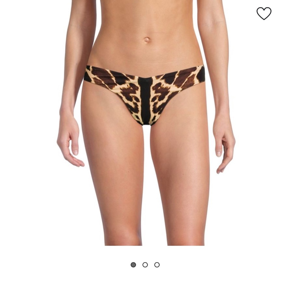 WeWoreWhat Animal Print Bikini Bottom